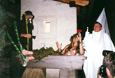 Mermaid, White Lady, and Old Man of the Sea, all at Rumyší díra 